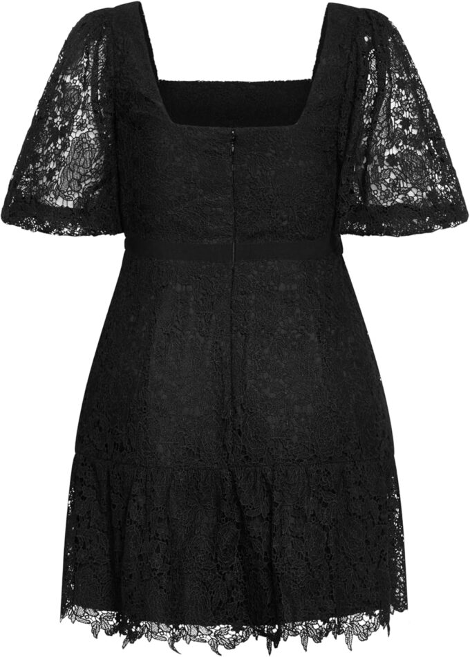 City Chic Women's Plus Size Dress-Priscilla Lace – Bild 6