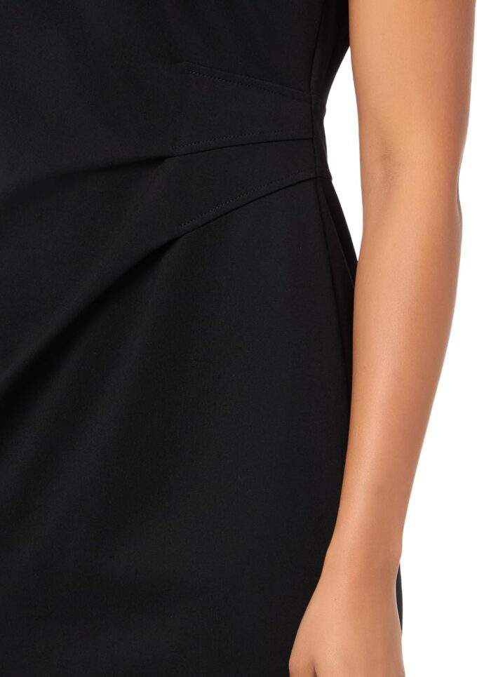 Anne Klein Women's Round Nk Side Pleated Dress – Bild 3