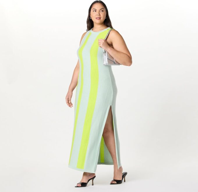 The Drop Women's Stripe Sweater Dress by @Takkunda – Bild 7