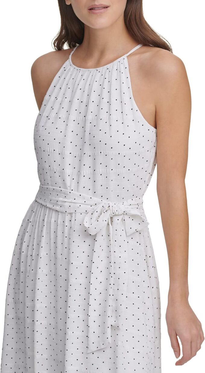 DKNY womens Fit and Flare Midi Dress – Bild 4