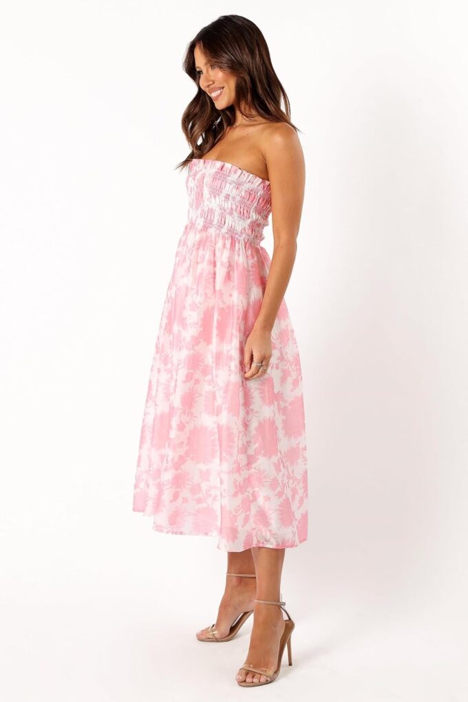Petal & Pup Women's Carter Strapless Midi Dress – Bild 2