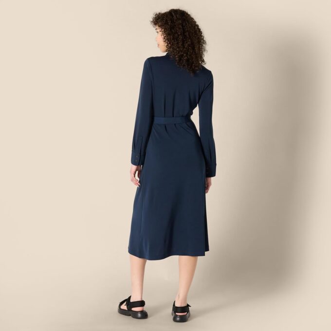 Amazon Essentials Women's Regular-Fit Matte Jersey Midi Length Dress – Bild 3