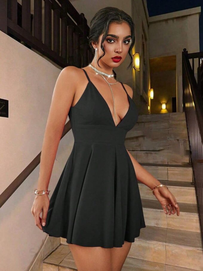 SISKIN Summer Tops for Women 2025, Sexy One Shoulder Asymmetrical Formal Elegant Evening Slim Fit Front Tie Knot Solid Top – Bild 7