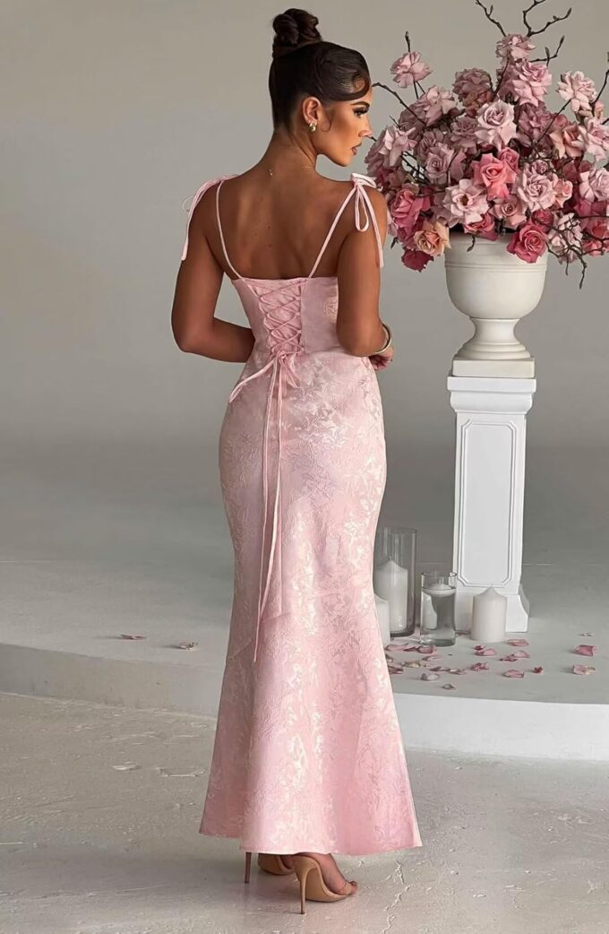 Spaghetti Straps Tulle Prom Dress 2025 Corset Mermaid Midi Cocktail Pary Dresses 2025 – Bild 3