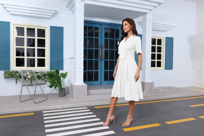 LightlyKiss Damen Bodycon Hochzeit Gäste Abendkleid Sexy Cocktail Club Kleider – Bild 6