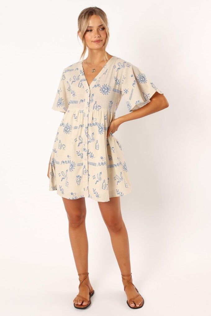 Petal & Pup Women's Elias Mini Dress – Bild 6
