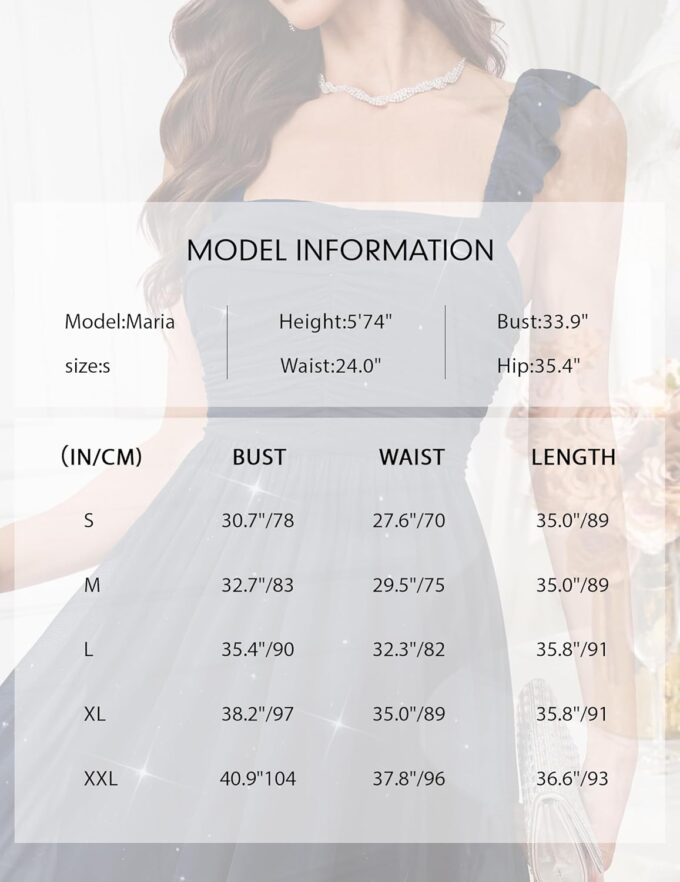 Wedtrend Sparkly Dresses for Women Mesh Mini Dress Sleeveless Ruched Cocktail Dress 80s Prom Homecoming Dresses – Bild 5