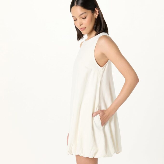 The Drop Women's Sleeveless Bubble Hem Mini Dress – Bild 3