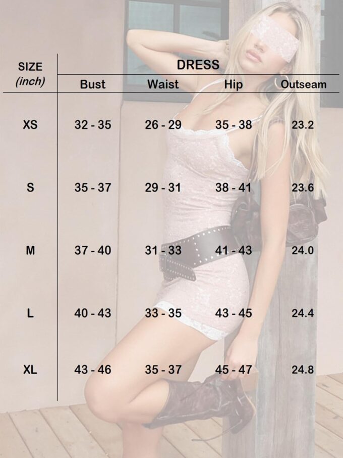 Sheer Mesh Lace Bodycon Mini Dresses for Women Going Out Dress Summer Short Rave Club Cocktail Party Slip Dresses – Bild 7