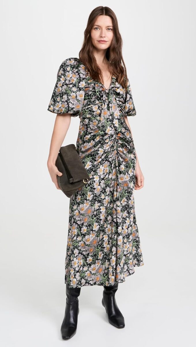 Cinq à Sept Women's Cosmo Flowers Brenton Dress – Bild 5