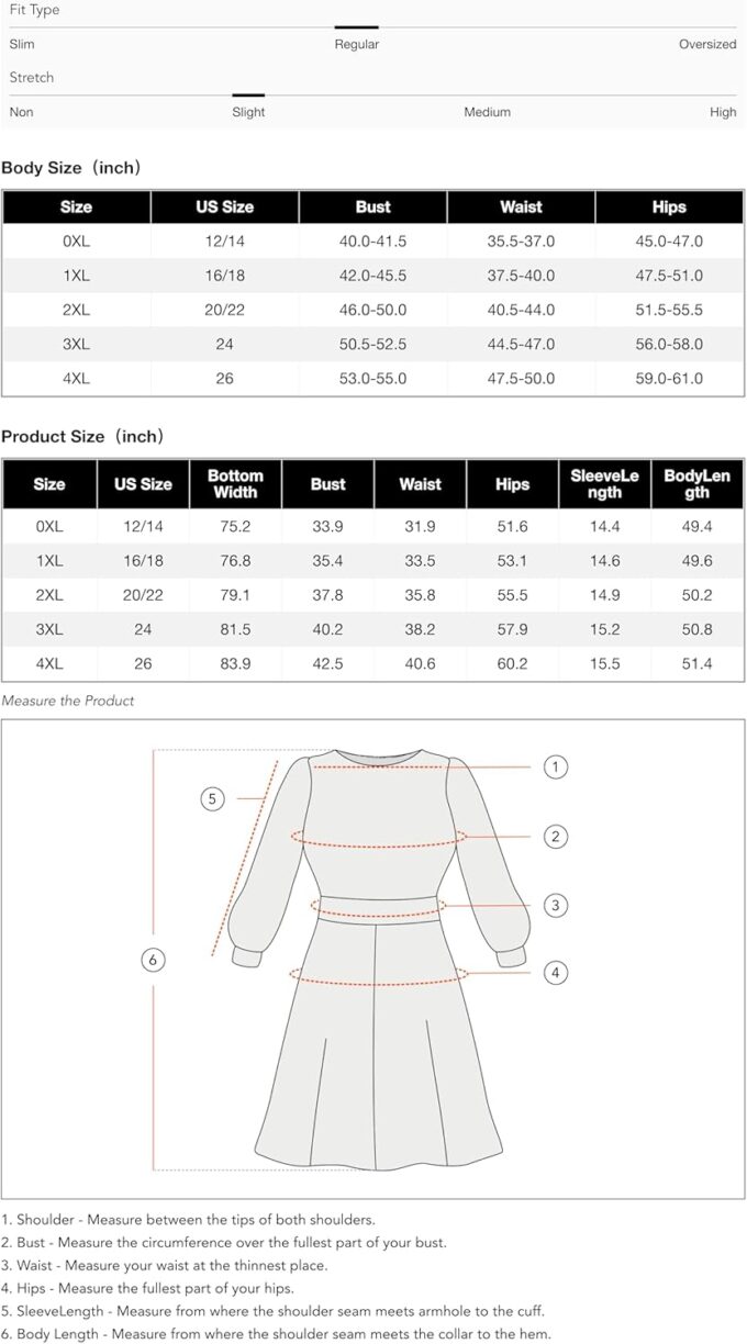 CIDER Plus Size Midi Dress Summer Fruit Patterned Square Neck Puff Sleeve Boho Vacation Casual Midi Dress for Curvy Women – Bild 6