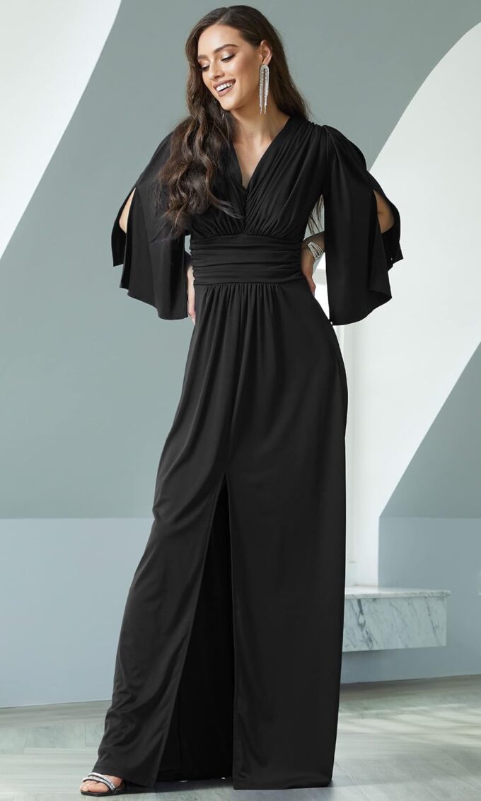 KOH KOH Womens 2025 Long Bridesmaid Semi Formal Wedding Guest Gala Maxi Dress Gown – Bild 3