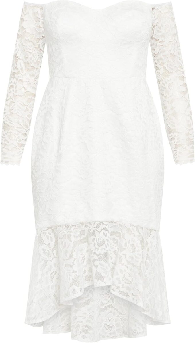 City Chic Women's Dress Lace Athena – Bild 6