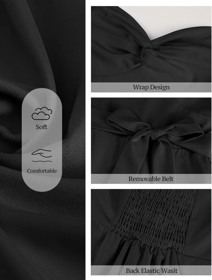 Bbonlinedress Halter Cocktail Vintage Summer Dress 1950s Retro Prom Homecoming Midi Dress for Teens – Bild 6