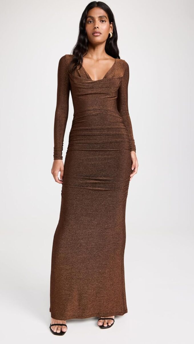 Black Halo Women's Rafaela Maxi Dress – Bild 3