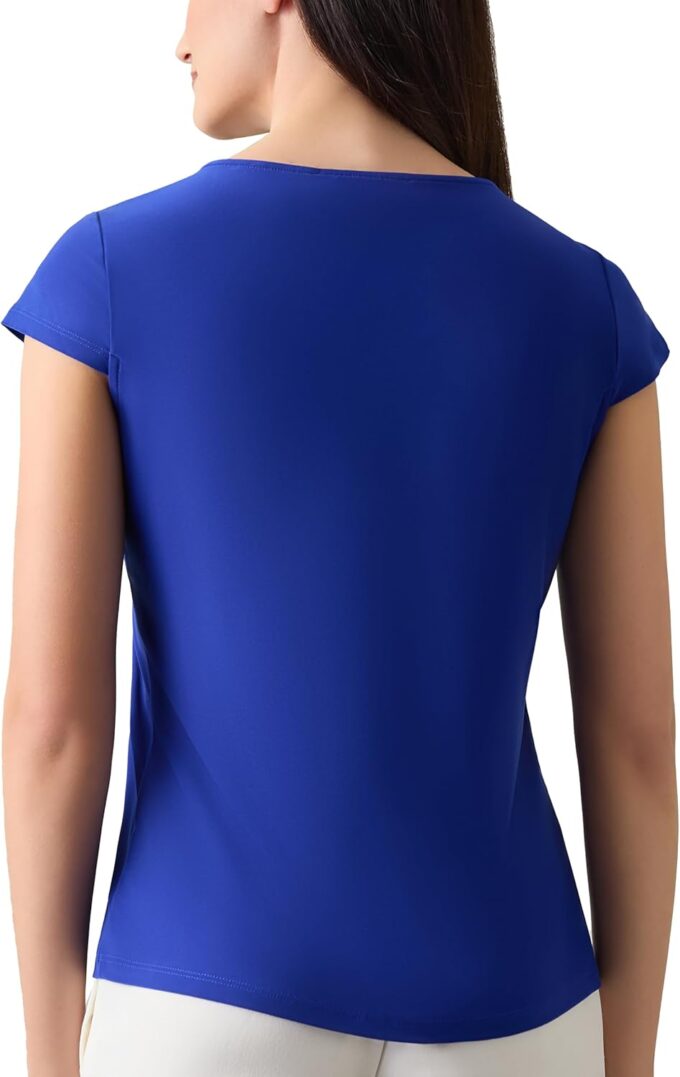 Kasper Women's Sleevless Sheath Dress with Notch Neckline – Bild 6
