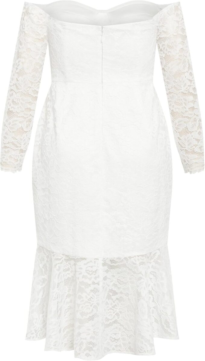 City Chic Women's Dress Lace Athena – Bild 7
