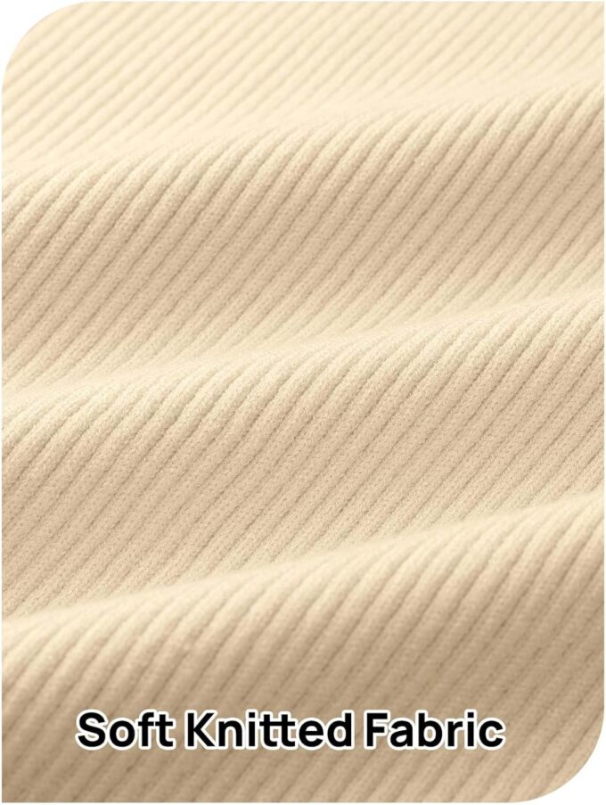 MEROKEETY Women's 2025 Off Shoulder Bodycon Midi Dress Summer Spring Formal Elegant Knit Sweater Dresses – Bild 6