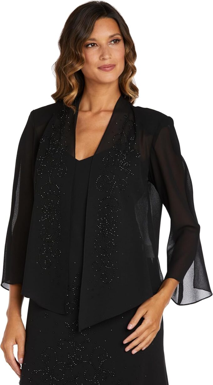 R&M Richards Women's Beauty Radiance Ensemble, Black, 12 – Bild 2