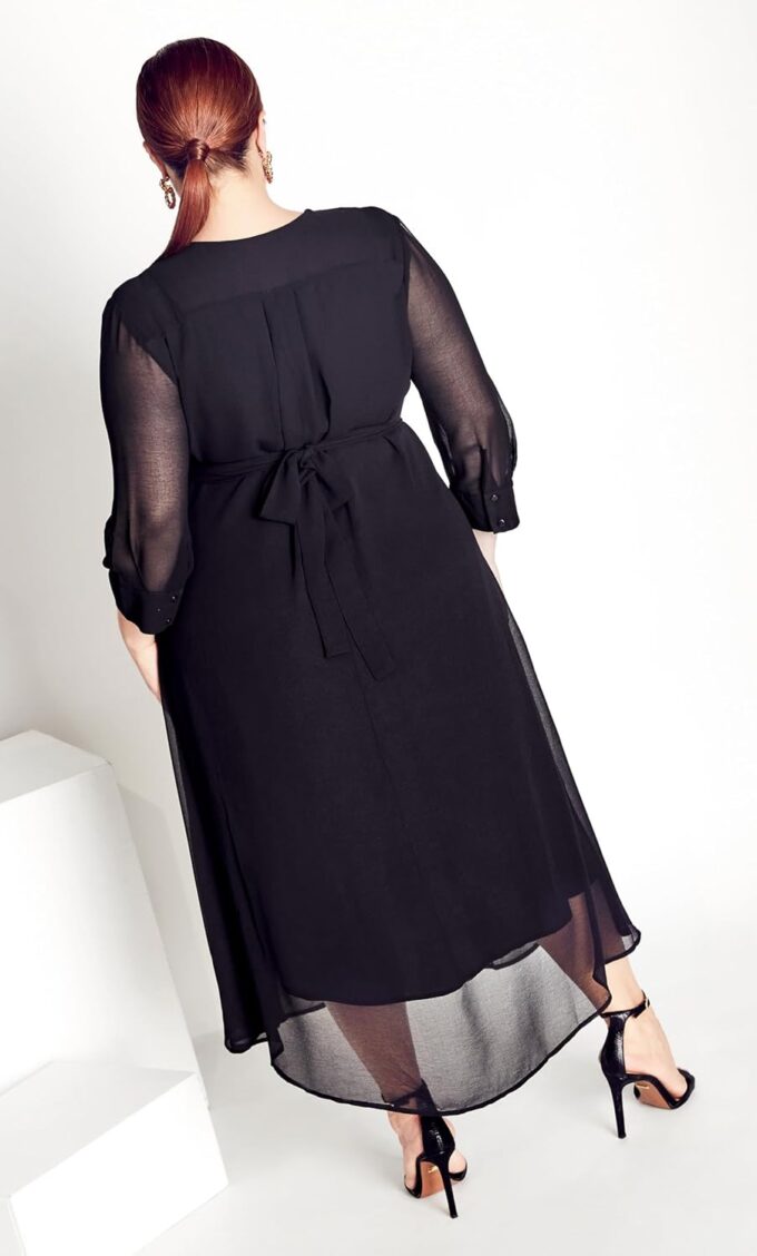Women's Plus Size After Dark Dress – Bild 2