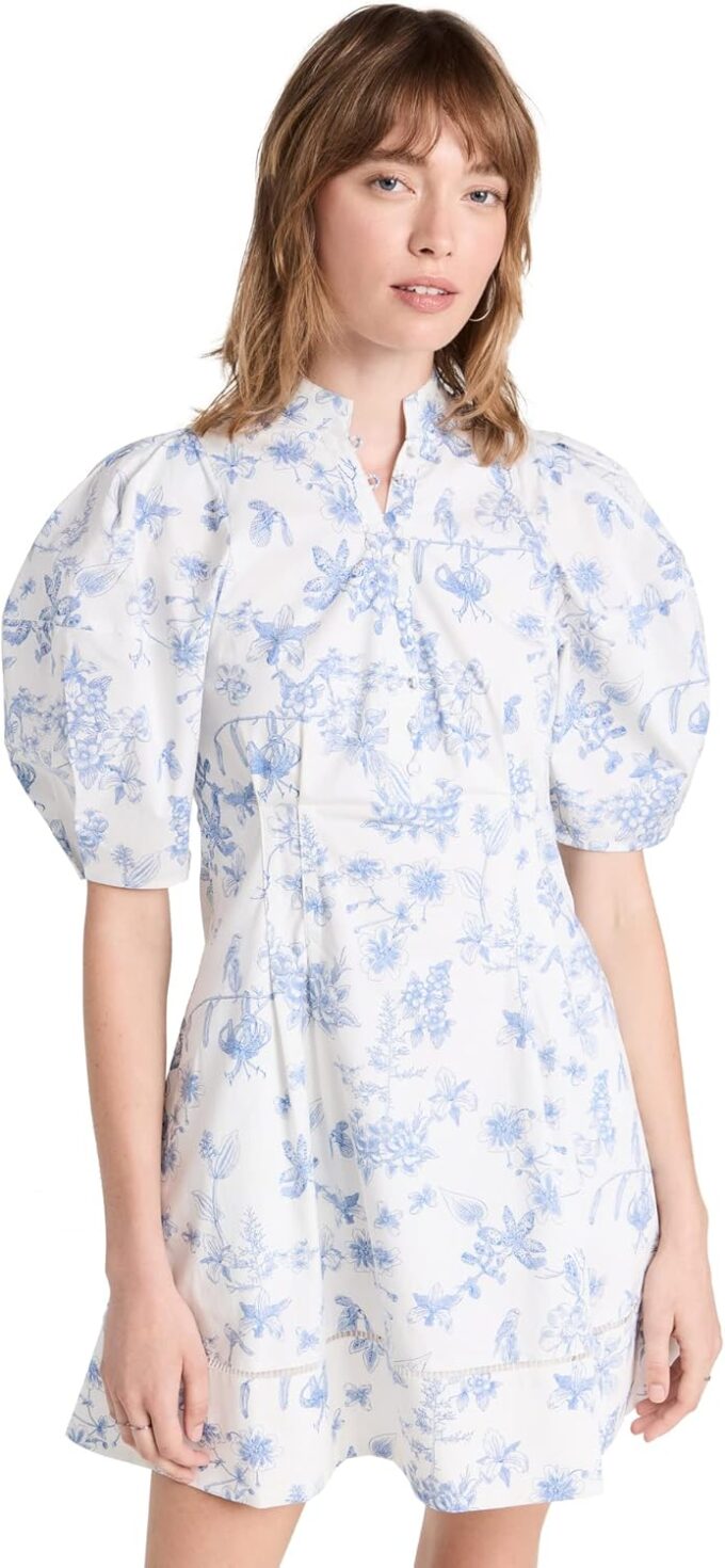 Club Monaco Women's Balloon Sleeve Dress