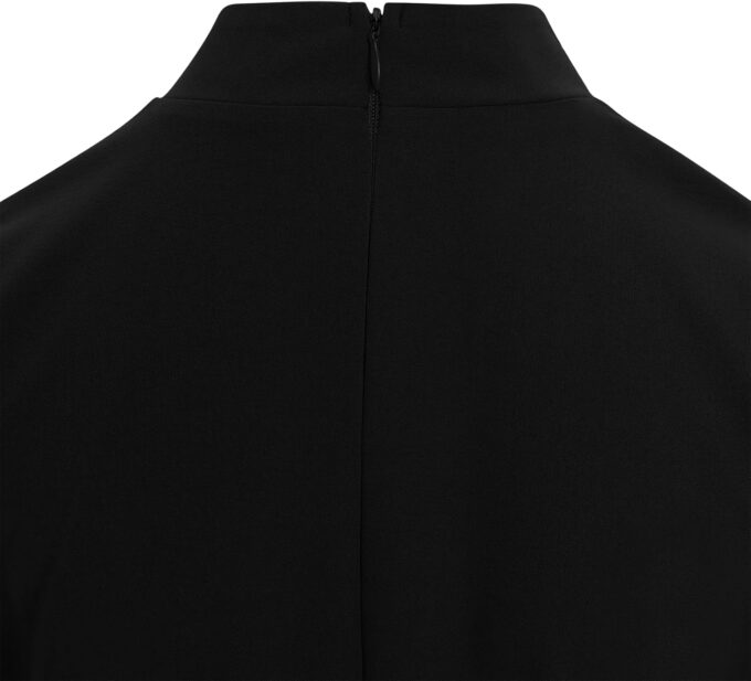 Women's Short Sleeve Church Dress Clergy Tab Insert Collar Priestess Dress – Bild 6