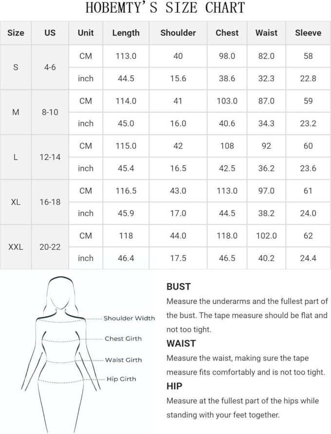 Hobemty Damenkleid aus Satin, elegant, langärmelig, Stehkragen, Keyhold A-Linie Kleid – Bild 6