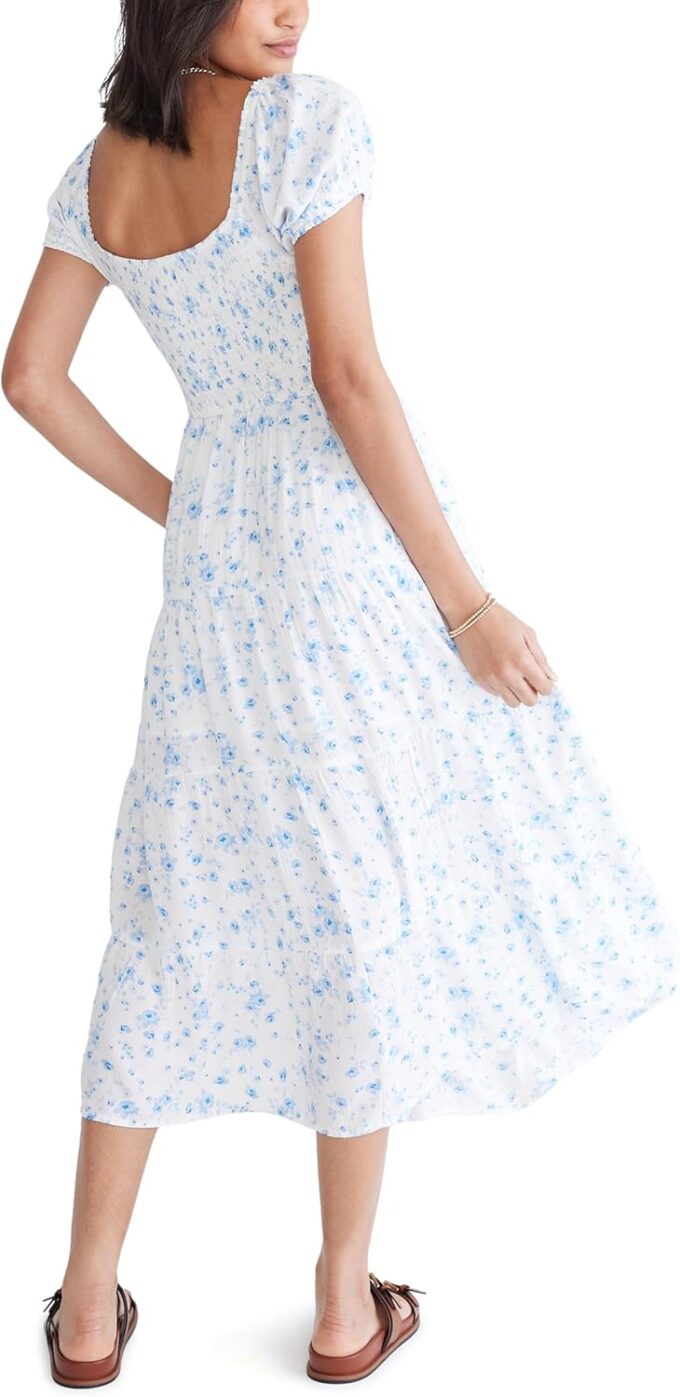 AEROPOSTALE Women's Tiered Midi Dress – Bild 2
