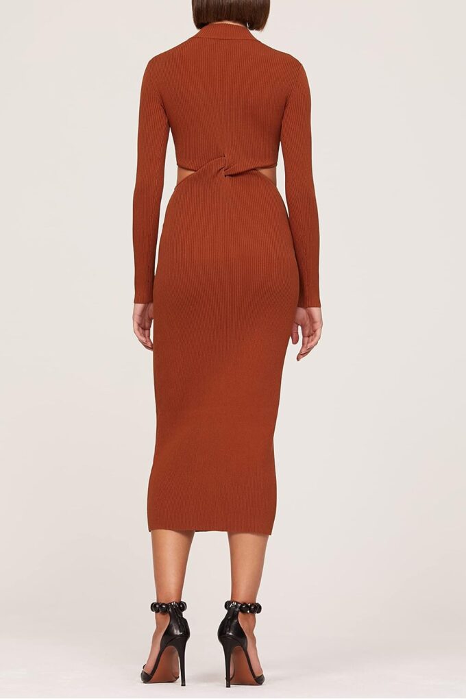 RTR Design Collective Cut Out Knit Dress – Bild 4