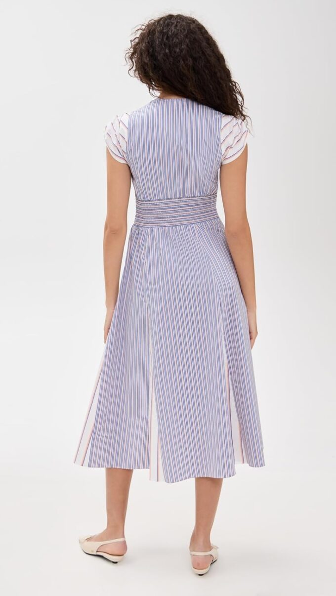 Shoshanna Women's Canopy Stripe Avalynn Dress – Bild 3