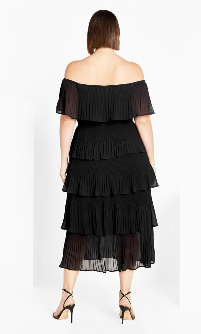 City Chic Women's Dress-Night Garden – Bild 3