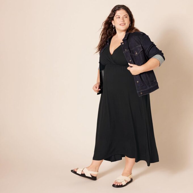 Amazon Essentials Women's Waisted Maxi Dress (Available in Plus Size) – Bild 6