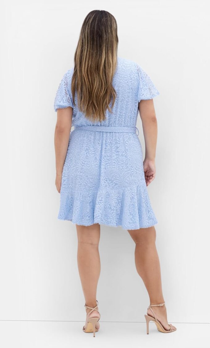 City Chic Women's Plus Size Dress - Sweet Lace Mini – Bild 2