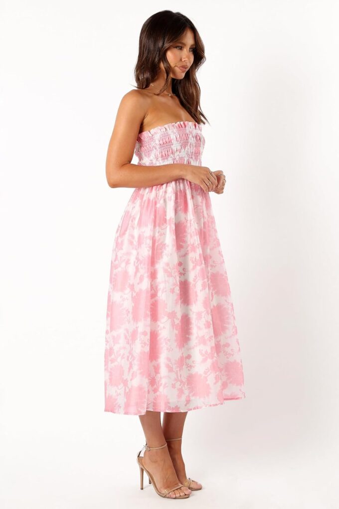 Petal & Pup Women's Carter Strapless Midi Dress – Bild 3