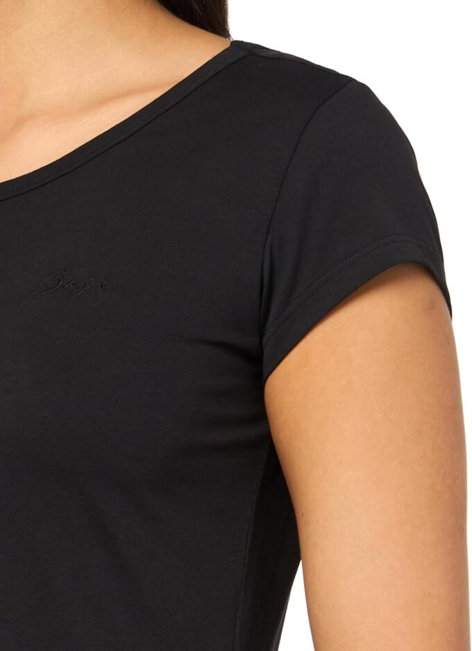 BOSS Women's Hybrid Jersey T-Shirt Maxi Dress – Bild 3