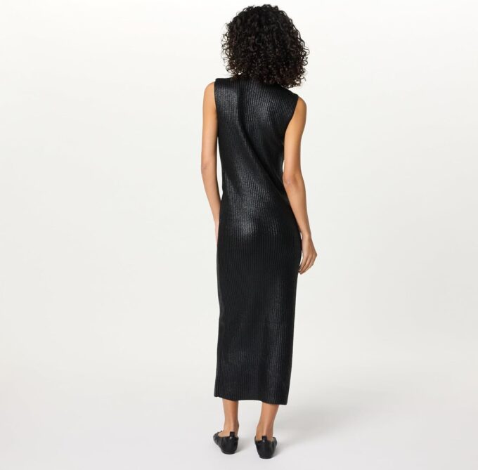 The Drop Damen Jodi Mock Neck Dress Sweater Maxi Maxikleid – Bild 2