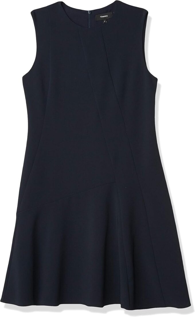 Theory Damen Ärmellos Lässiges Kleid