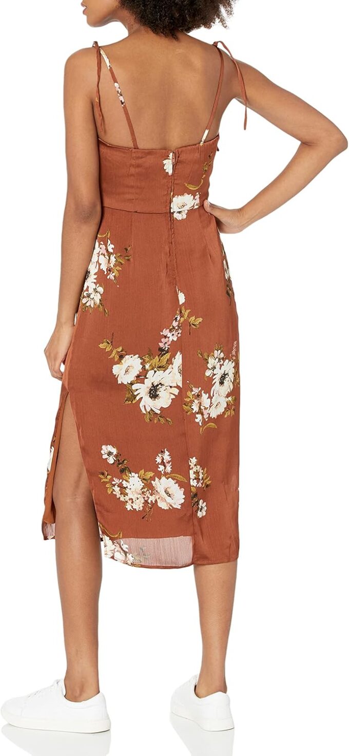Speechless Women's Sleeveless Midi Satin Dress – Bild 2