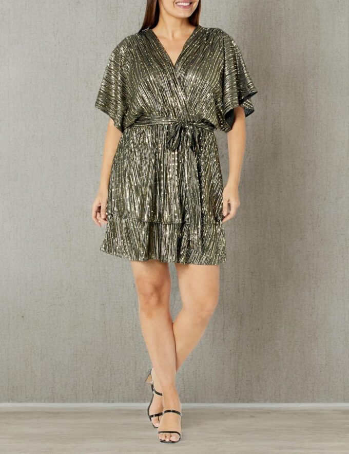 City Chic Women's Frida Sparkle Dress – Bild 7