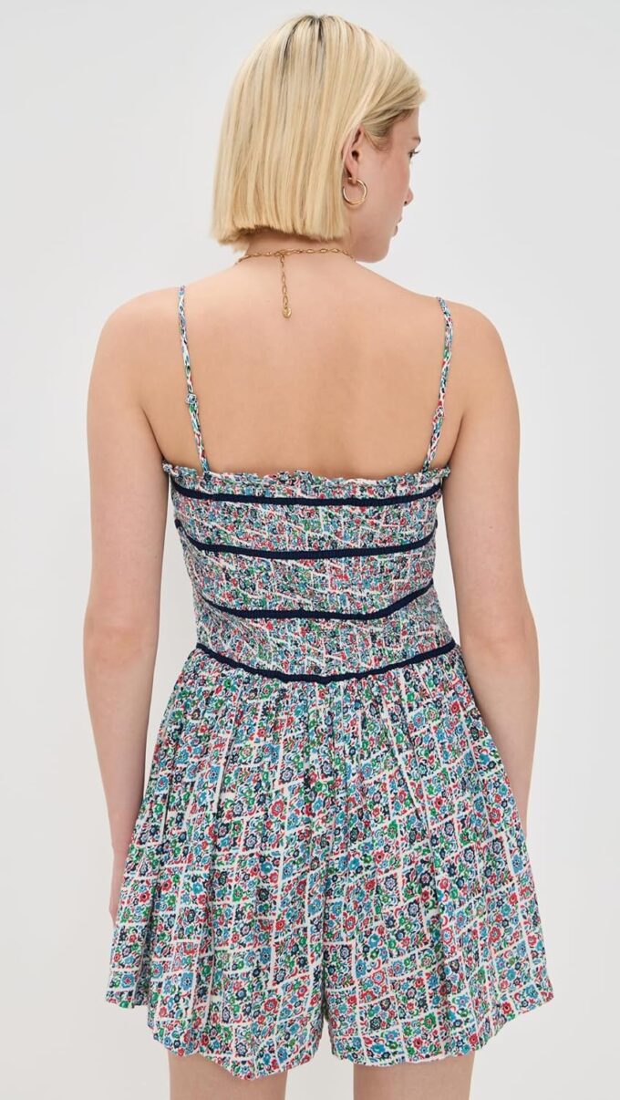 Free People Women's Bali Checked Out Printed – Bild 3