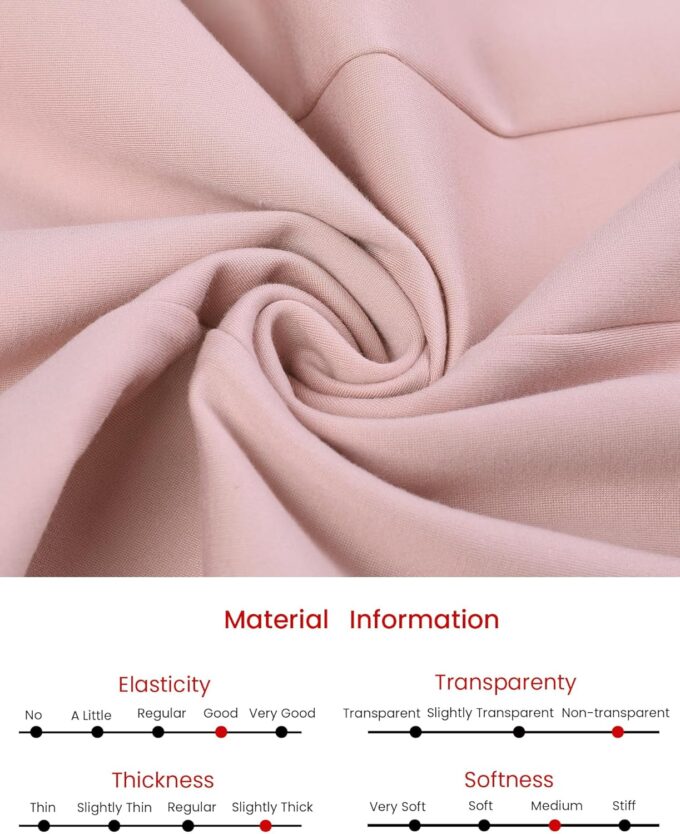 Hobemty Damen Ärmelloses Kleid V-Ausschnitt Elegant Arbeit Fischschwanzkleider – Bild 5