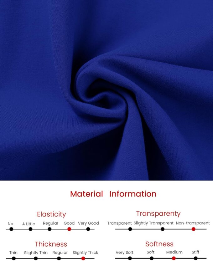 Hobemty Elegantes Bleistiftkleid für Damen, kurzärmelig, Knopfdekoration, für die Arbeit, Etuikleider – Bild 5
