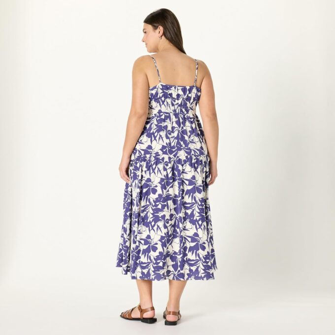 The Drop Women's Tavia Tie-Front Tiered Maxi Dress – Bild 6