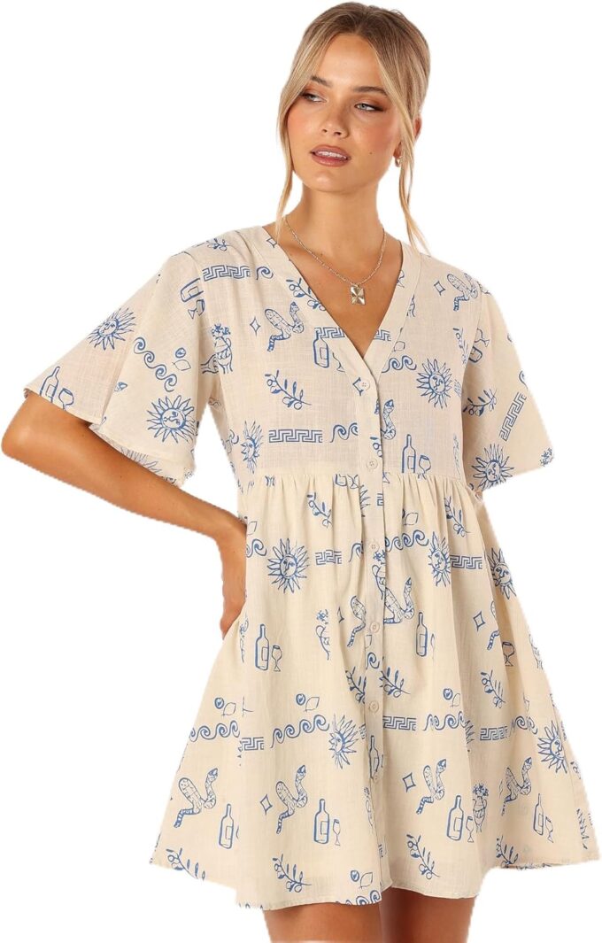 Petal & Pup Women's Elias Mini Dress