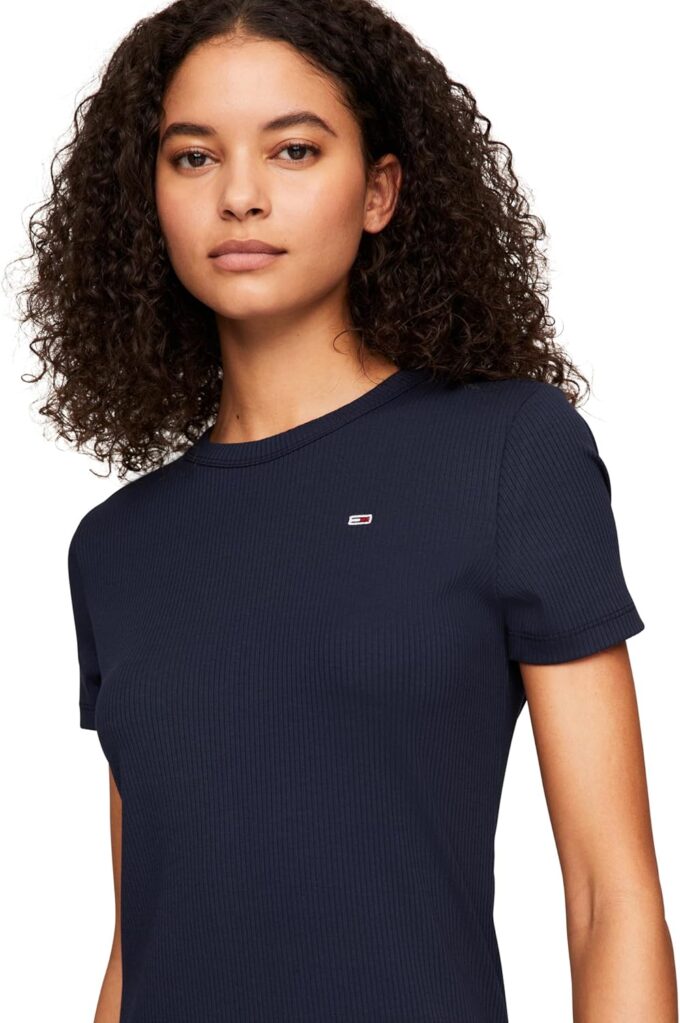 Tommy Jeans Women's Bodycon Midi Dress with Logo Detail – Bild 2