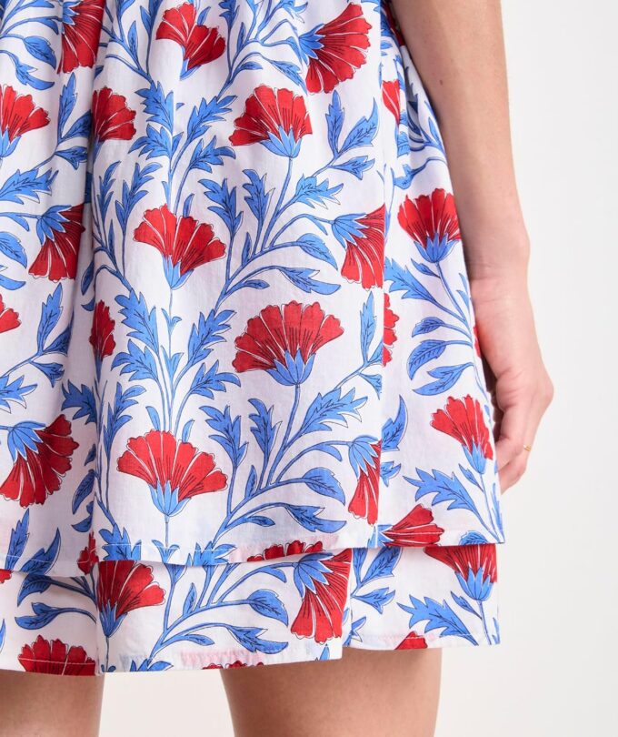 vineyard vines Women's Nora Voile Pintuck Flutter Sleeve Dress – Bild 3
