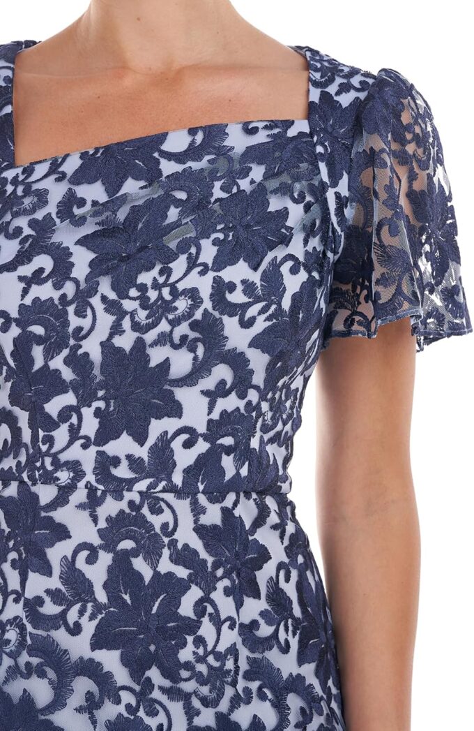 JS Collections Women's Ellie Flutter Cocktail Dress – Bild 5