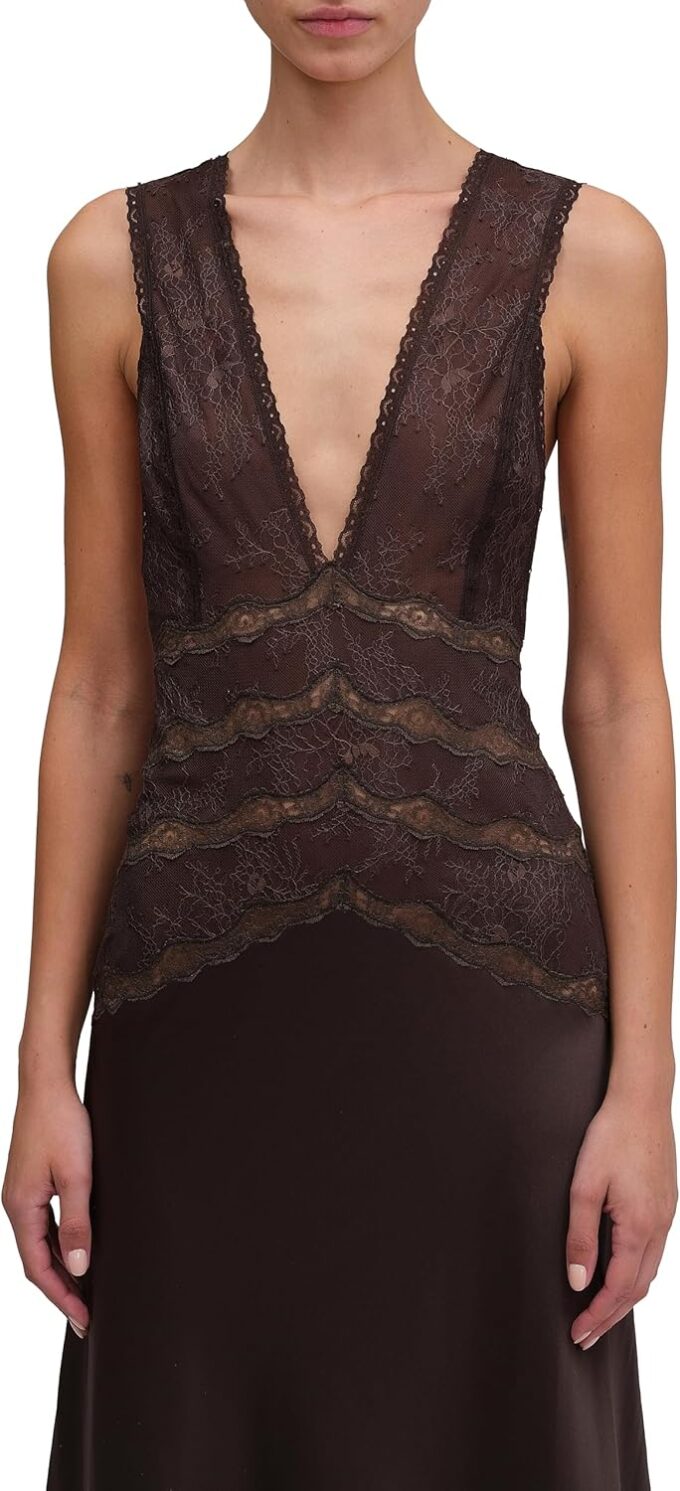 Ronny Kobo Women's Naila Lace Maxi Dress – Bild 3