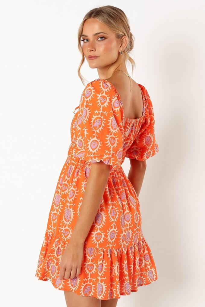 Petal & Pup Women's Carmen Off Shoulder Mini Dress – Bild 4