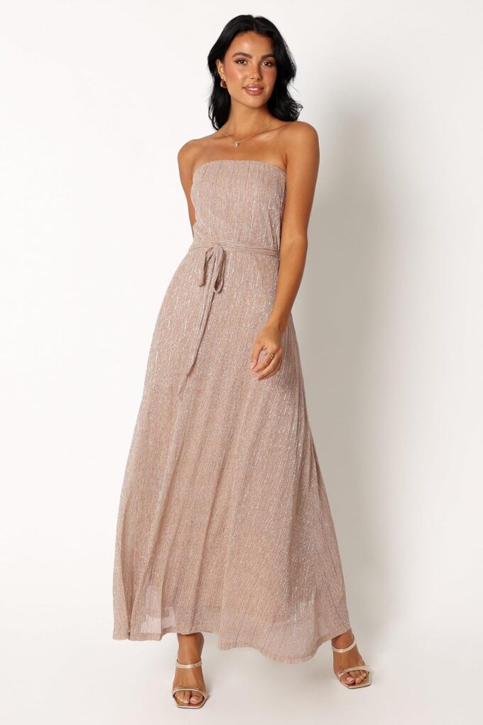 Petal & Pup Women's Farley Strapless Maxi Dress – Bild 6